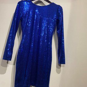 Vintage Disco Ball Mini Dress